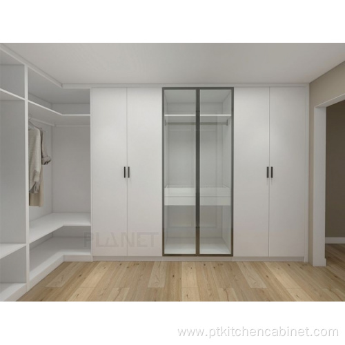 customization modern wooden bedroom walk in closet wardrobe